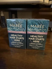 MAREE Healthy Hair Leave In Hair Serum Conditioner Anti Frizz Keratin x 2