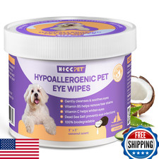HICC PET Eyes Wipes for Dogs  Cats, Vet-Recommended Dog Eye Infection Treatment