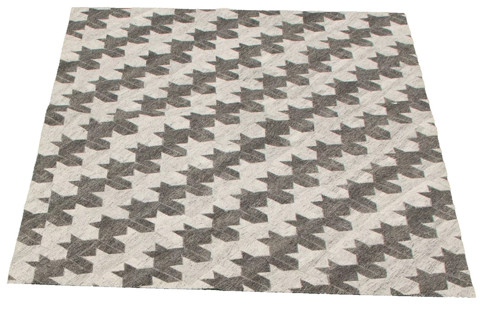 4'0" x 5'7" Traditional Vintage Hand Knotted Area Rug Oriental Wool Carpet - Image 2 of 4