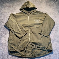 New Style Jacket Womens XL Green Lightweight  100% Cotton