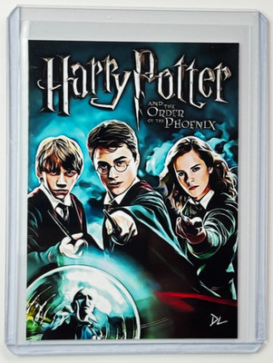 Harry Potter Limited Artist Signed  The Order Of The Phoenix  Trading Card 3/10