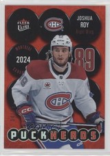 2024-25 Upper Deck Fleer Ultra Puckheads Red /99 Joshua Roy #PH-34 0z3q
