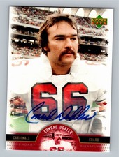 2005 Upper Deck NFL Legends Legendary Signatures Conrad Dobler #LS-CD Autograph2