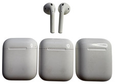 Apple AirPods 2nd Generation Wireless Bluetooth Earbuds White w/3~ Charging Case
