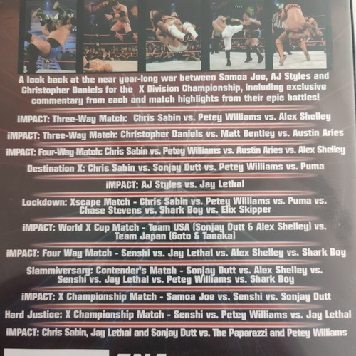 THE BEST OF X DIVISION VOLUME 2 DVD TNA Wrestling sports WWE VGC - Picture 5 of 7