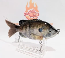 SLICKLINE 120 Jointed Sinking Sunfish Glide Bait Fishing Lure Bass - BLUEGILL NR