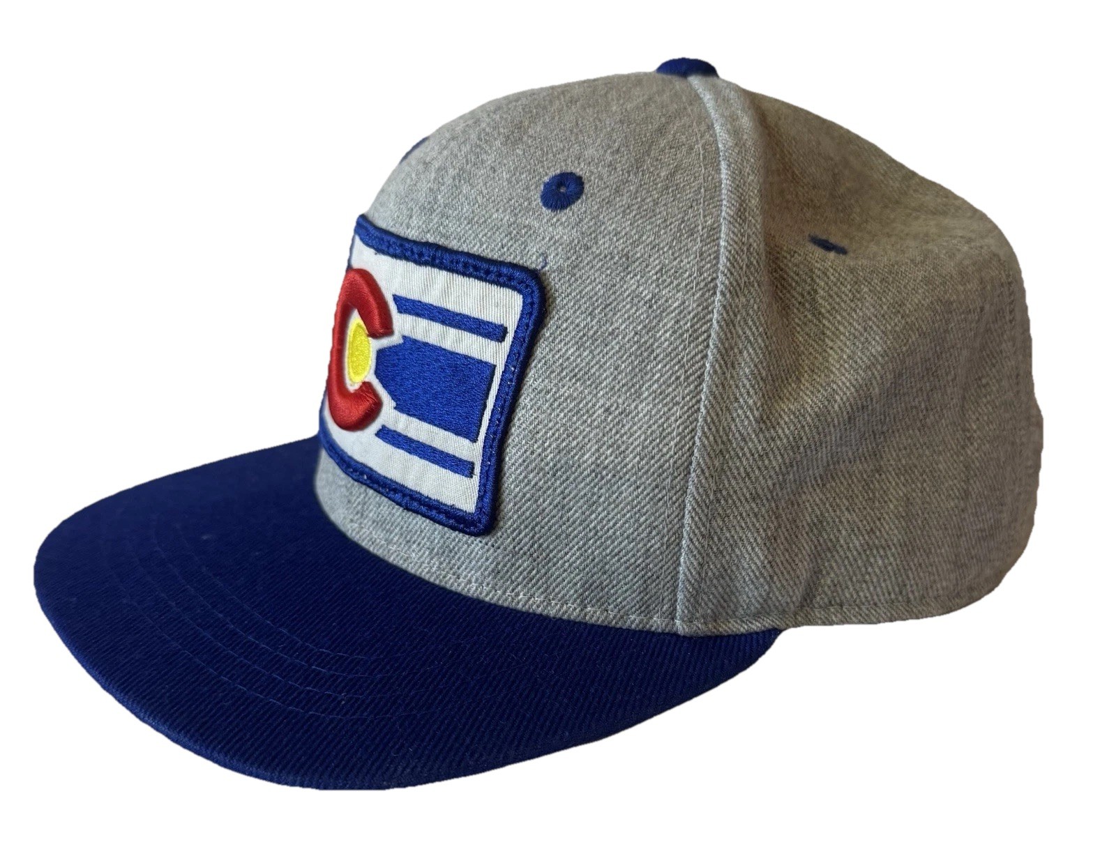 Colorado Limited Snapback Hat Patch Gray Blue Cap… - image 13