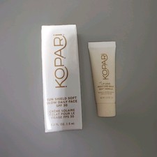 Kopari, Sunscreen Sun Shield Soft Glow Daily Face SPF 30, 0.2oz/1.5ml  Lip Love