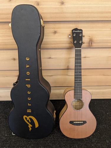 Breedlove (Kim Breedlove) American Premeire Tenor Ukulele with OHSC