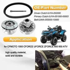 For CF 1000 Primary Secondary Clutch Belt CFORCE UFORCE ZFORCE 800 950 ATV UTV