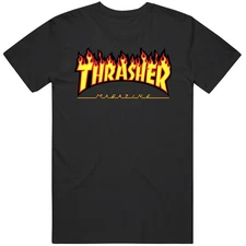 Thrasher Magazine - Awesome Flaming Unisex T Shirt