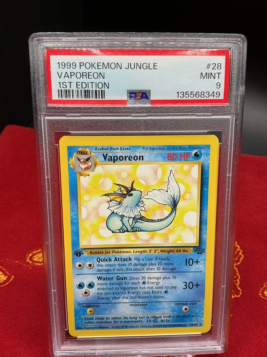 Pokémon TCG Jungle Rare 1st Edition Individual Trading Card Games