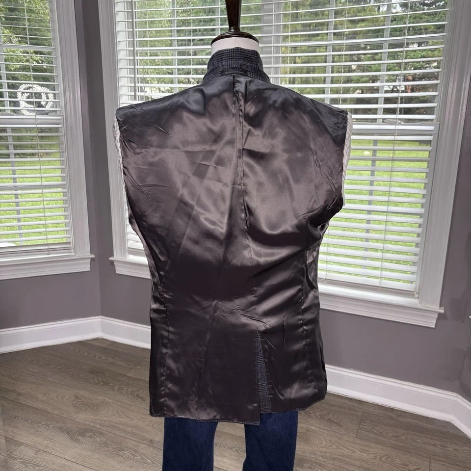 Blazer Abrigo Deportivo Chaqueta Informal Traje de Lana Tweed Ralph Lauren Para Hombres Talla 44L Foto 4 de 4