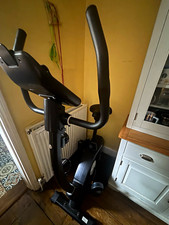 (CASH ONLY) Pro Fitness Upright Exercise Bike. LCD Display,Adjustable seat.