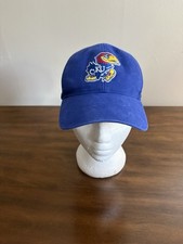 47 Brand University Of Kansas Boys Youth Blue Hat EUC 125