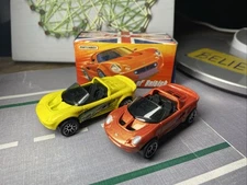 2 X Matchbox 2003 + 2004 Lotus Elise MB-440 Car Best Of British Plus Box.