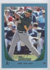 2011 Bowman Draft Blue 18/499 Eric Sogard #81 0l2