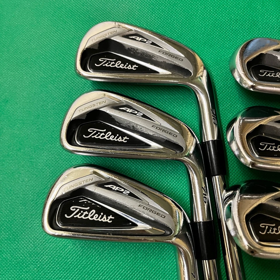 Titleist AP2 716 Set di ferri 6 pezzi 5-Pw Flex S Stiff N.S.Pro 950GH mazze da golf - Immagine 3 di 4