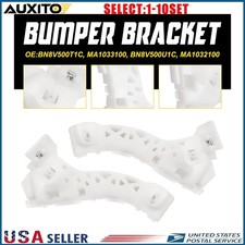 Front Bumper Retainer Bracket Left Right For Mazda 3 2004 2005 2006 White 2-20x Front Bumper Retainer Bracket Left Right For Mazda 3 2004 2005 2006 White 2-20x
