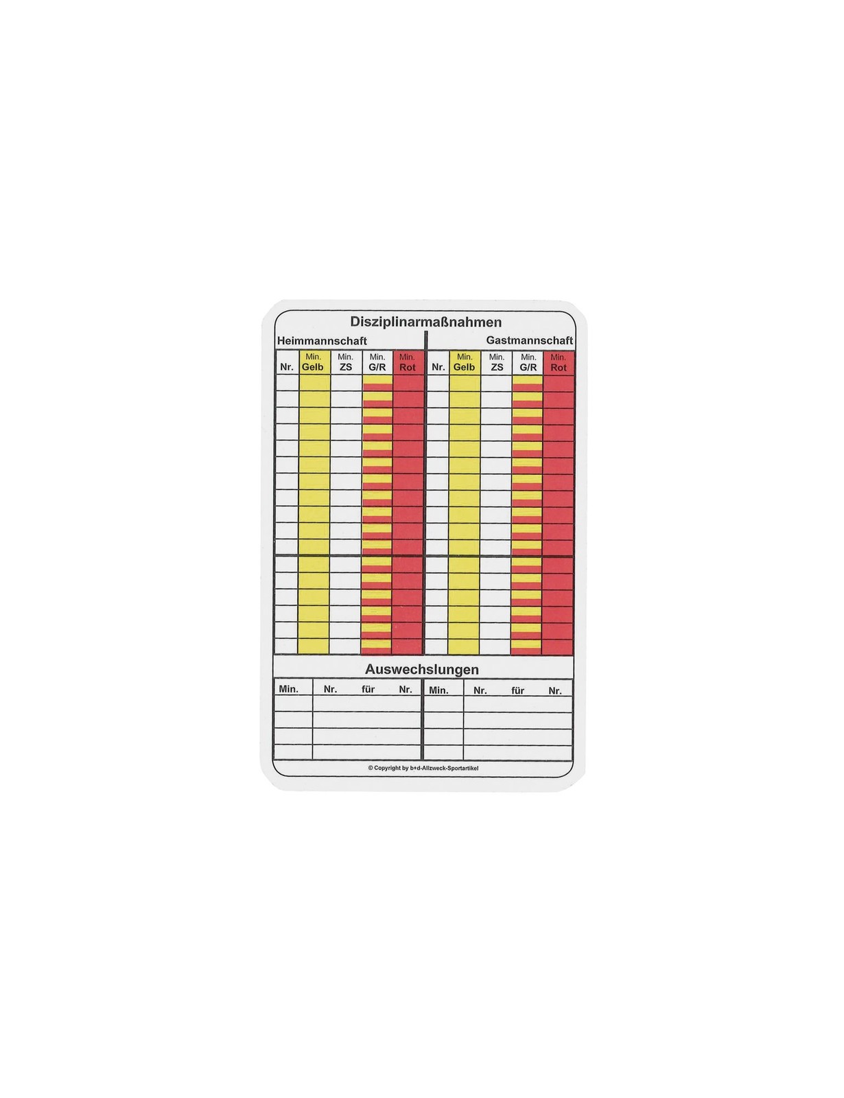 Игровой блокнот Erima - белый Gr - 2590₽