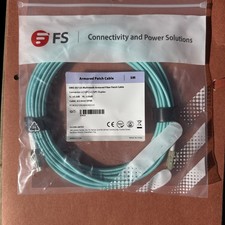 OM3 LC to LC Fiber Optic Patch Cable 5 Meters Multimode Duplex Aqua 50/125