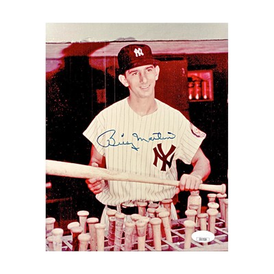 Billy Martin New York Yankees Autographed Signed 8x10 Photo (JSA COA #CE17330)
