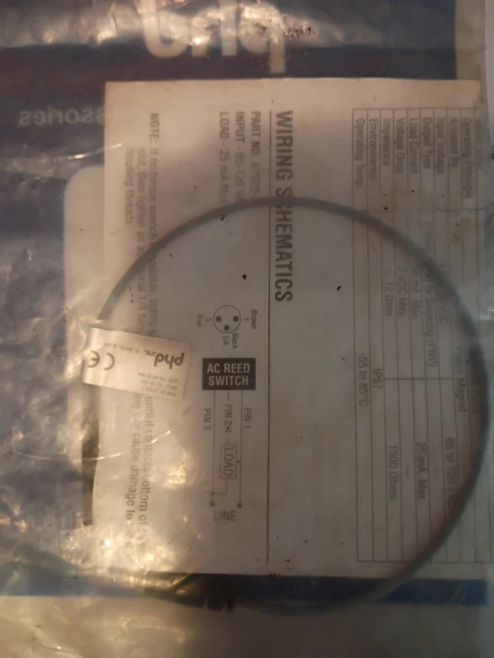 Phd 67922-1 Proximity Sensor Switch 4.5-30 VDC 679221 (TSC) - Image 2 of 3