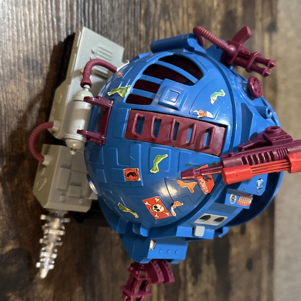 De colección 1993 TMNT Teenage Mutant Ninja Turtles Technodrome Scout incompleto Foto 2 de 4