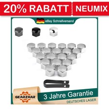 20 Stück Radschrauben Radmutter Bolzen Kappen Abdeckung 17mm Abdeckungen