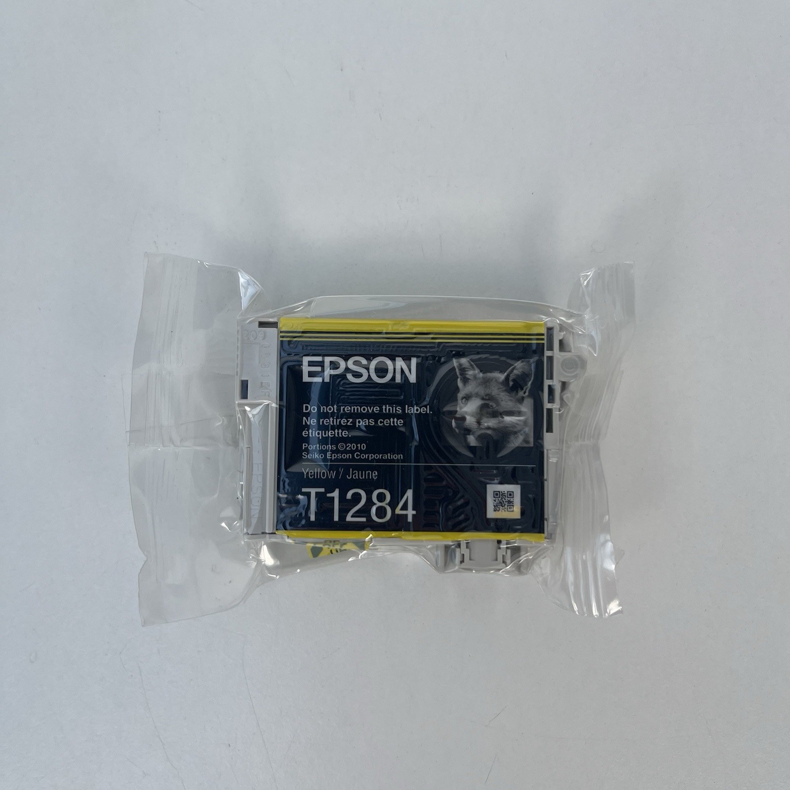 Genuine Epson Single Ink Cartridge T1284 Yellow New Sealed