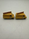 1 VINTAGE LESNEY MATCHBOX YELLOW EVENING NEWS VAN  #42 GRAY WHEELS, VERY CLEAN!
