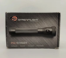Stinger Streamlight Polystinger w/ Wall Charger and Car Charger ~ Excellent  !!