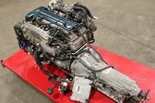 Toyota Jdm 2jzgte 3.0l Motor Twin Turbo Aristo G300 Harness Ecu Engine Auto