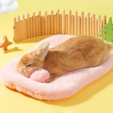 Squirrel Bed Rabbit Bed Mat Warm Soft Small Pet Nest New Hamster House  Winter