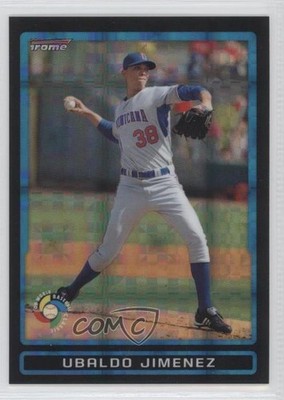 2009 Bowman Draft X-Fractor 46/199 Ubaldo Jimenez #BDPW33 0f6