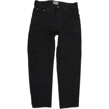 Joker Three Famous Tailors Herren Schwarz Straight Regular Jeans W32 L30 (69614)