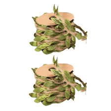 2 Rolls Rope for Cat Scratching Post Posts Indoor Cats Safe Leaf Vine