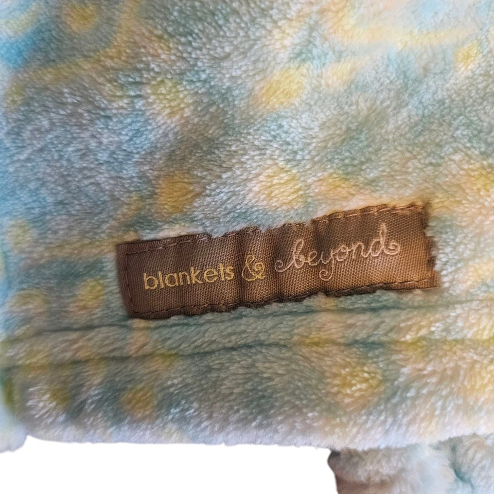 Blankets and Beyond Blue Gray Bunny Rabbit Puppy Dog Lovey Security Blanket — 第 2/3 张图片