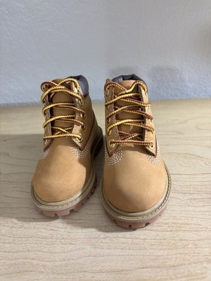 Timberlands/ Premium 6 Boot - Baby/Toddler Wheat Size 4