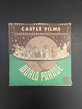 16mm Castle Films World Parade "Banff -Lake Louise 1940's B W no sound