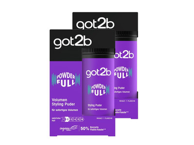 Got2B Powder'Ful Vol Style Powder 10G (2X Pack)