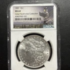 1887 Morgan Dollar NGC Certified MS64