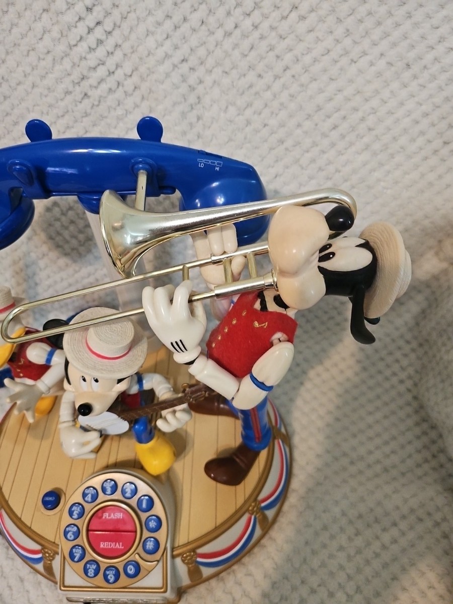 ディズニー ディキシーランド テレフォン 電話機 ミッキー ドナルド 動作確認済 ディズニー ディキシーランド テレフォン 電話機 ミッキー ドナルド