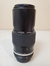 Vintage Nikon Nikkor 200mm 1:4 Camera Lens