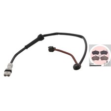 Zimmermann BREMSBELÄGE + WARNKONTAKTE HINTEN passend für BOXSTER CAYMAN 987