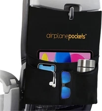 - Airplane Accessories - Plane Travel Essentials - Travel Organizer - Seat Stora