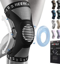 NEENCA Professional Knee Brace,Knee Compression Sleeve Support for Men Women wit