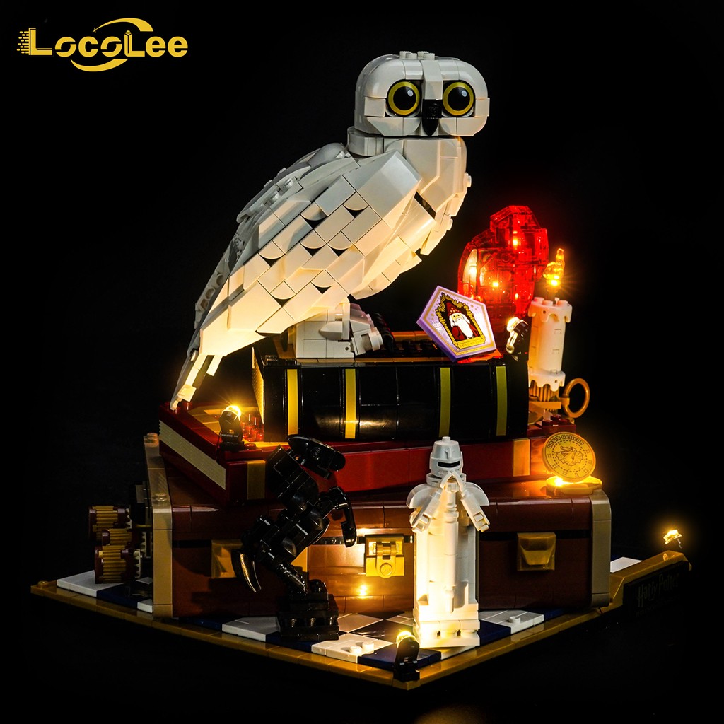 LocoLee Kit Luci LED per LEGO 76466 Pietra Filosofale - Edizione da Collezione Light Set