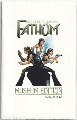 FATHOM #12 WEST COAST MUSEUM EDITION MICHAEL TURNER COVER JAY COMPANY COA LTD 25