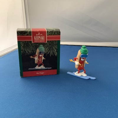 Hallmark Keepsake Ornaments - 1990 Hot Dogger
